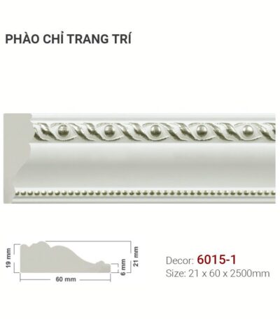 Phào Chỉ Trang Trí 6015-1