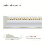 Phào Chỉ Trang Trí 6015-4