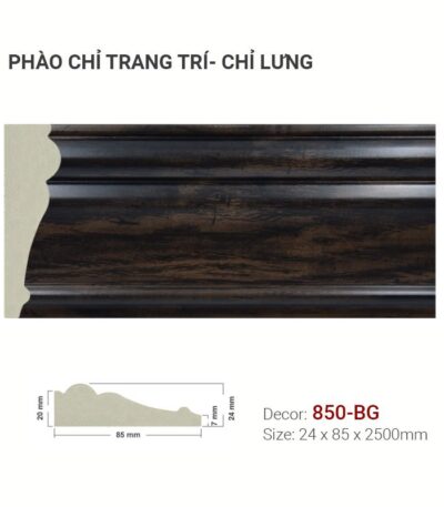 Phào Chỉ Trang Trí 850-BG