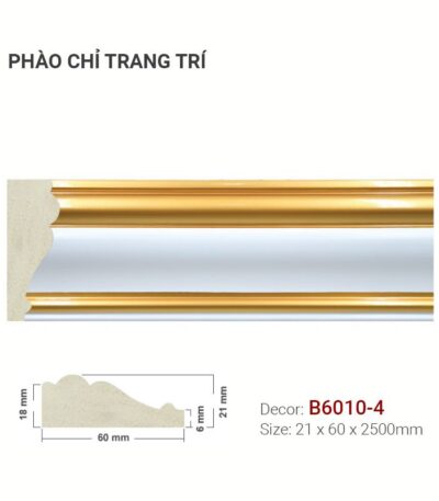 Phào Chỉ Trang Trí B6010-4
