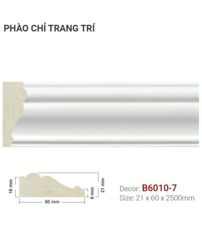 Phào Chỉ Trang Trí B6010-7