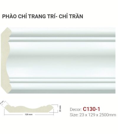 Phào Chỉ Trang Trí Cổ Trần C130-1