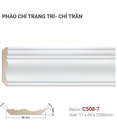 Phào Chỉ Trang Trí Cổ Trần C508-7