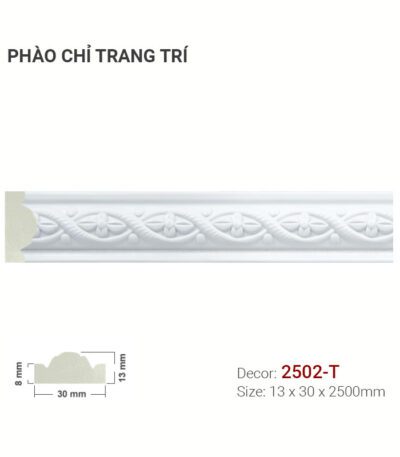 Phào Chỉ Trang Trí Khung Tranh 2502-T