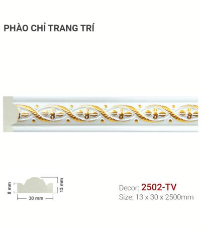 Phào Chỉ Trang Trí Khung Tranh 2502-TV