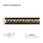 Phào Chỉ Trang Trí Khung Tranh 2503-G