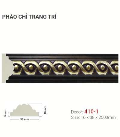 Phào Chỉ Trang Trí Khung Tranh 410-1