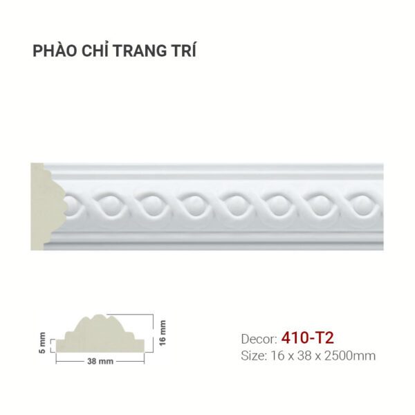 Phào Chỉ Trang Trí Khung Tranh 410-T2