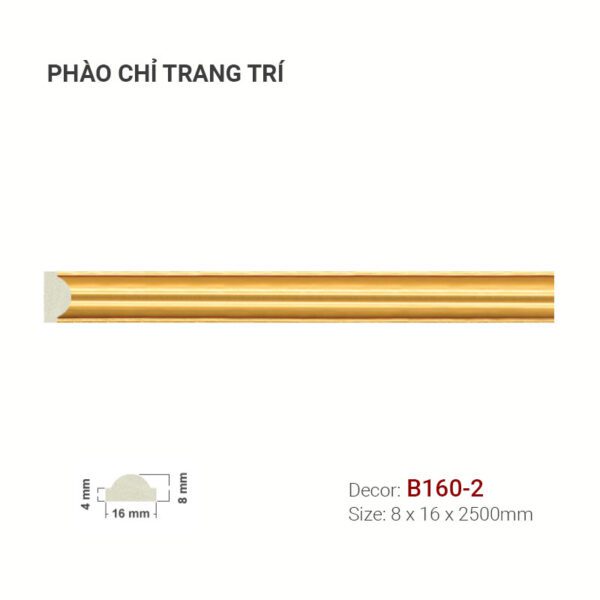 Phào Chỉ Trang Trí Khung Tranh B160-2