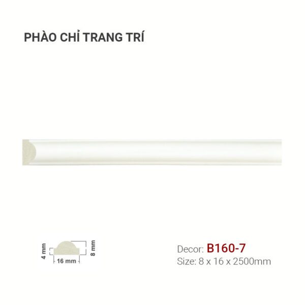 Phào Chỉ Trang Trí Khung Tranh B160-7