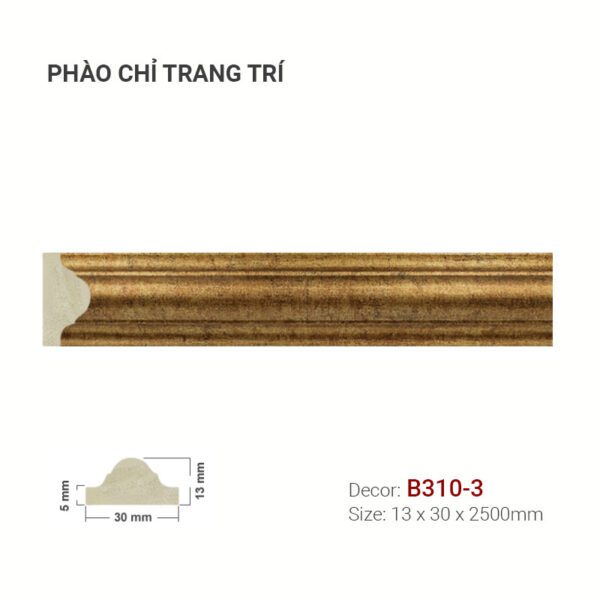 Phào Chỉ Trang Trí Khung Tranh B310-3