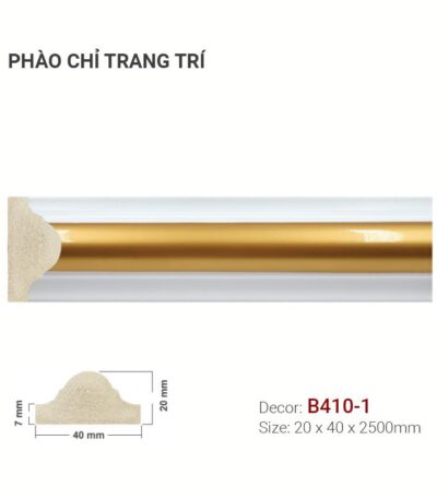 Phào Chỉ Trang Trí Khung Tranh B410-1