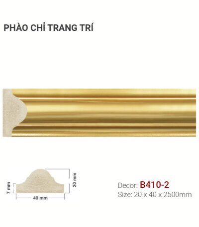 Phào Chỉ Trang Trí Khung Tranh B410-2