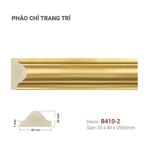 Phào Chỉ Trang Trí Khung Tranh B410-2