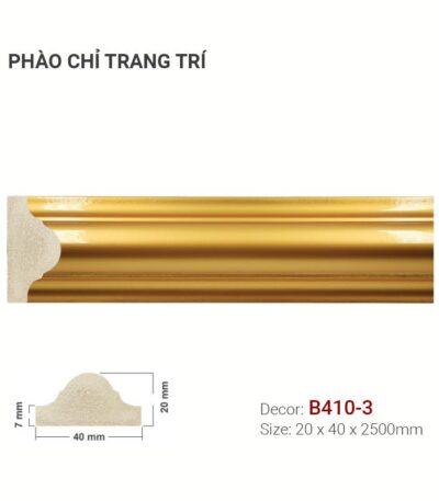 Phào Chỉ Trang Trí Khung Tranh B410-3