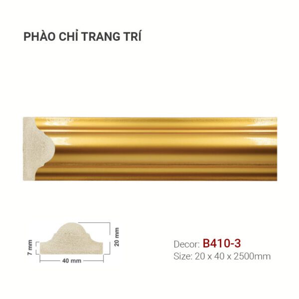 Phào Chỉ Trang Trí Khung Tranh B410-3