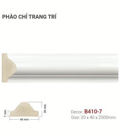 Phào Chỉ Trang Trí Khung Tranh B410-7