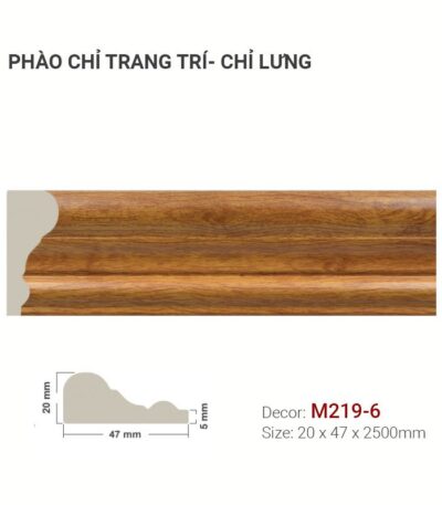 Phào Chỉ Trang Trí M219-6