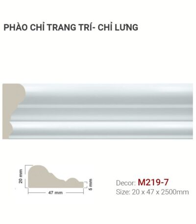 Phào Chỉ Trang Trí M219-7