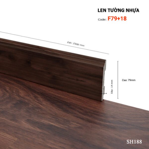 Len Tường Nhựa F79-18