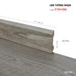 Len Tường Nhựa F79-72 Nhạt