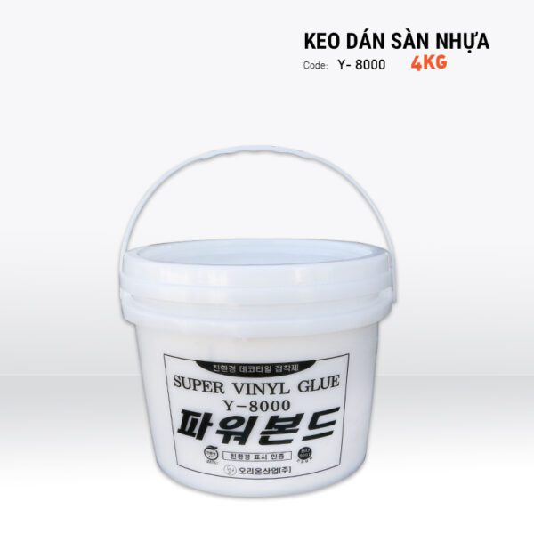 Keo Dán Sàn Nhựa Y-8000 Thùng 4kg