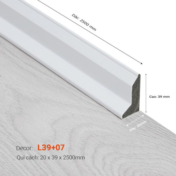 Len Chân Tường Cao 39mm L39+07