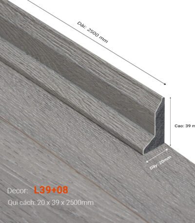 Len Chân Tường Cao 39mm L39+08