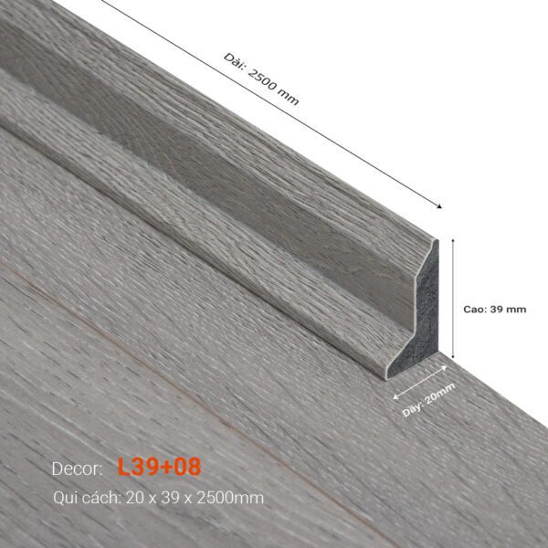 Len Chân Tường Cao 39mm L39+08