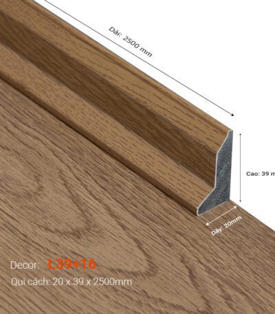 Len Chân Tường Cao 39mm L39+16