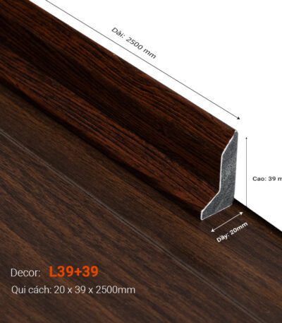 Len Chân Tường Cao 39mm L39+39