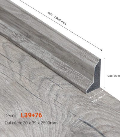 Len Chân Tường Cao 39mm L39+76