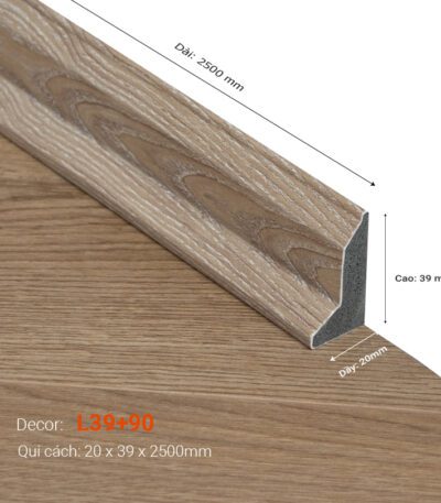 Len Chân Tường Cao 39mm L39+90