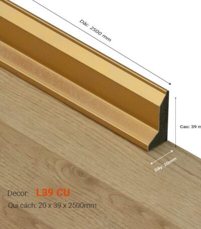 Len Chân Tường Cao 39mm L39 Cu