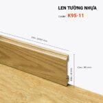 Len Chân Tường Nhựa Cao 95mm K95-11