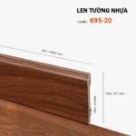 Len Chân Tường Nhựa Cao 95mm K95-20