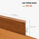 Len Chân Tường Nhựa Cao 95mm K95-68