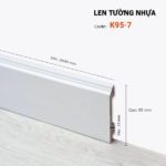Len Chân Tường Nhựa Cao 95mm K95-7
