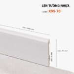 Len Chân Tường Nhựa Cao 95mm K95-70