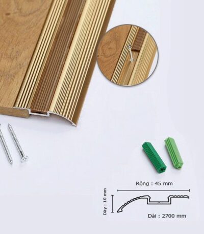 Nẹp Nhôm Cao Thấp Gold KF-RGA1G