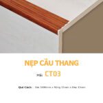 Nẹp Nhôm Cầu Thang Chống Trượt CT03