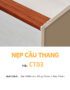 Nẹp Nhôm Cầu Thang Chống Trượt CT03