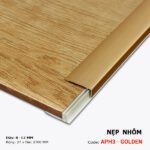 Nẹp Nhôm Kết Thúc Sàn Gỗ APH3 Golden