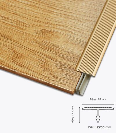 Nẹp Nhôm Nối Sàn Gold KF-GT203D
