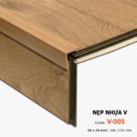 Nẹp Nhựa V25x25 V-005