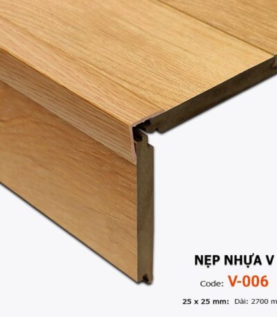 Nẹp Nhựa V25x25 V-006
