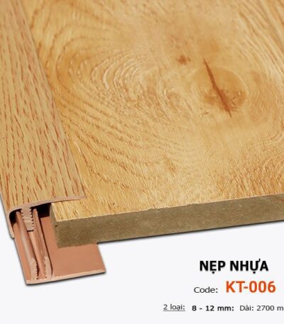 Nẹp Nhựa Kết Thúc Sàn Gỗ KT-006