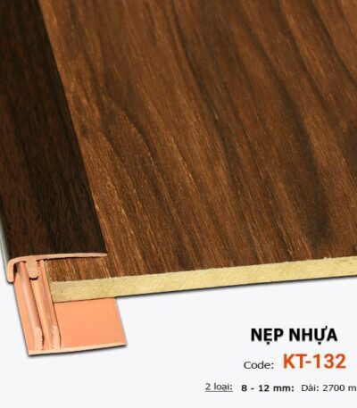 Nẹp Nhựa Kết Thúc Sàn Gỗ KT-132