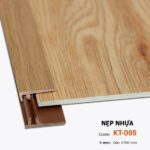 Nẹp Nhựa Kết Thúc Sàn Nhựa 5mm KT-005-5