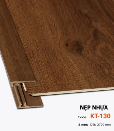 Nẹp Nhựa Kết Thúc Sàn Nhựa 5mm KT-130-5